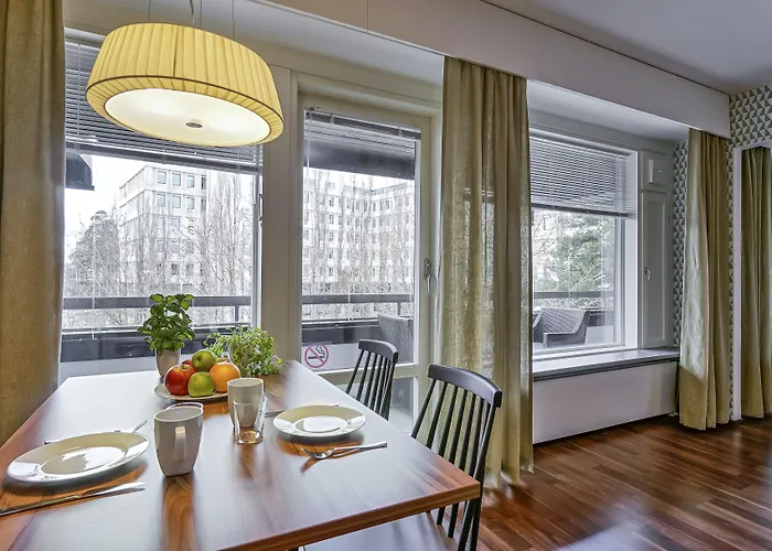 شقة Forenom Serviced Tapiola إسبو