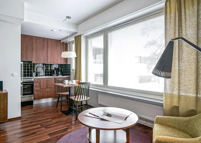 شقة Forenom Serviced Tapiola إسبو