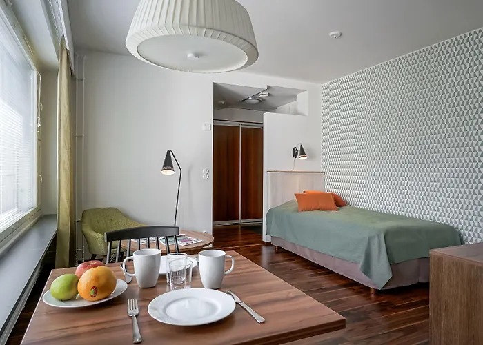 شقة Forenom Serviced Tapiola إسبو